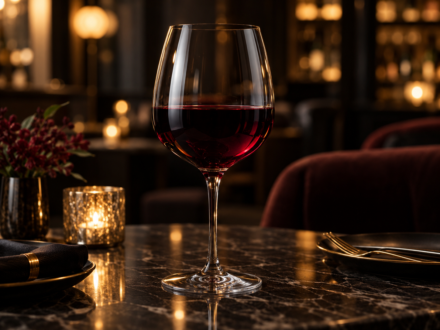 Copa de vino tinto